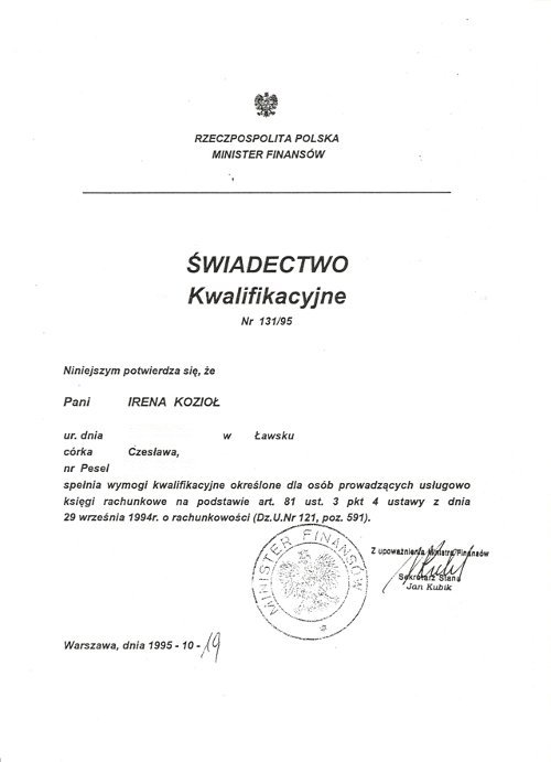 Świadectwo